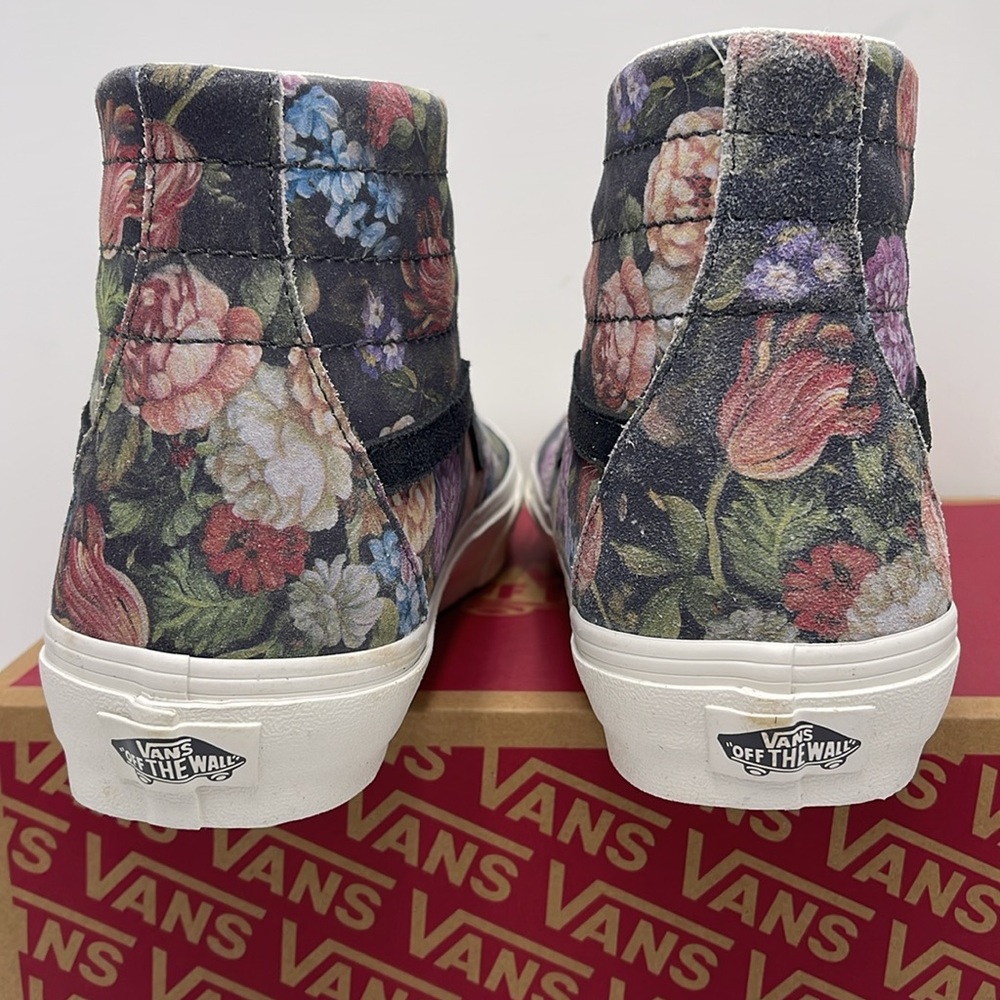 Vans Men’s Moody Floral Sk8-Hi Tapered Sneakers Grey/White
VN0A7Q621XM - Picture 13 of 16